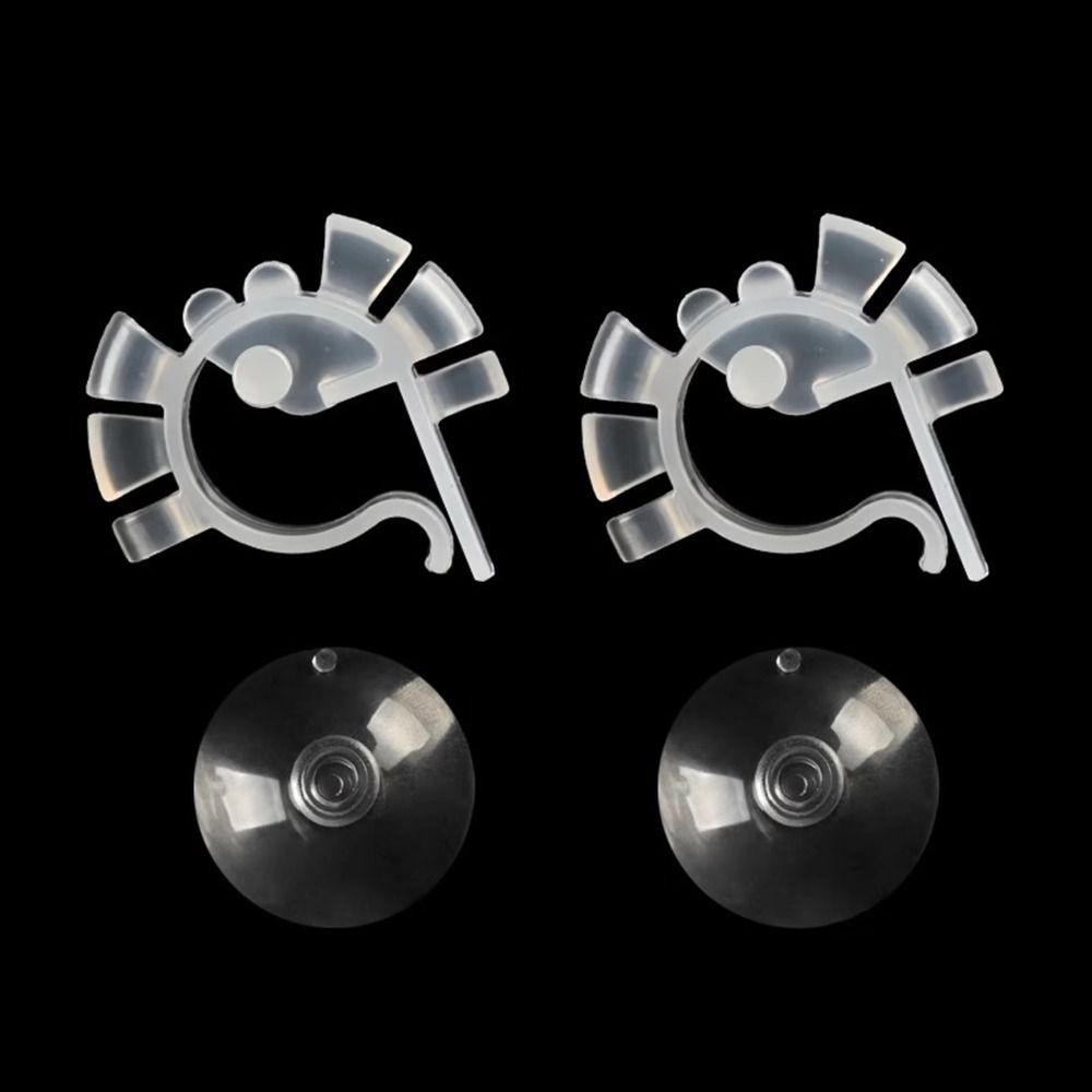 Plastic Pipe Clip - 2 Pezzi Clip a U per