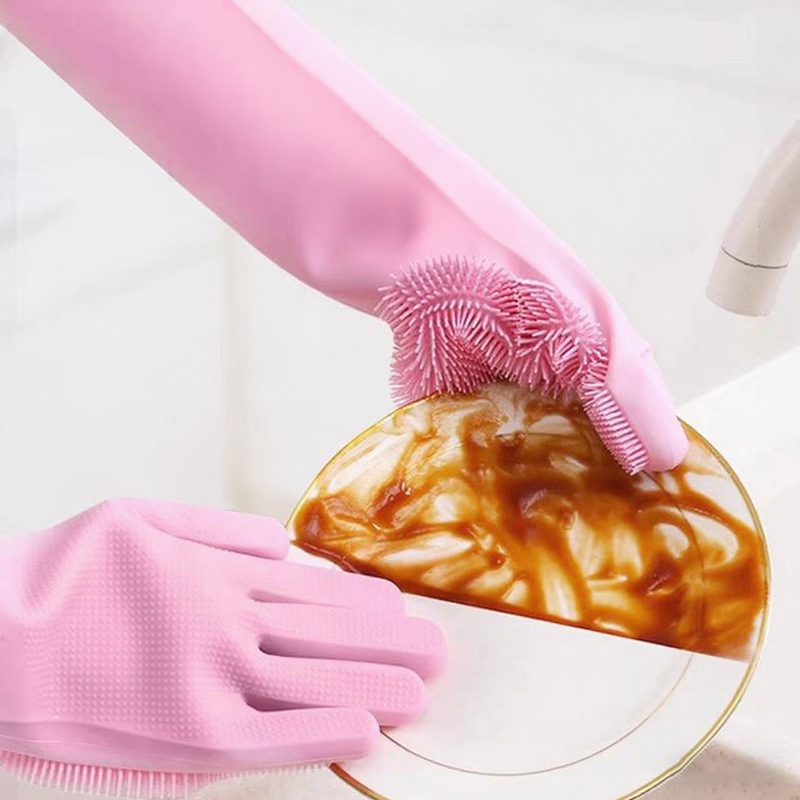 Silicone Tap Washer - Guanti per la pulizia dei piatti