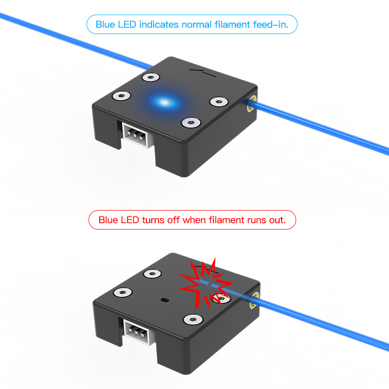 Sensore Creality Fine Filament - Creality Printer K1 recensione e prezzo