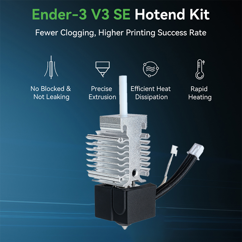 Il kit Hotend Creality Ender-3 - Creality Printer Ender 3 recensione e prezzo
